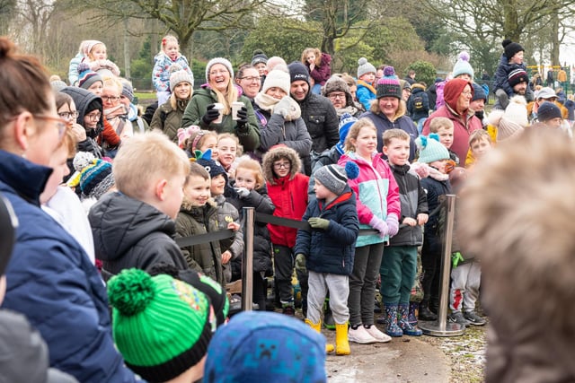 People of all ages enjoyed the show