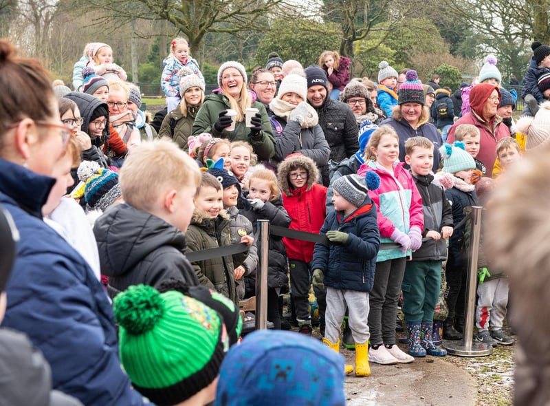 People of all ages enjoyed the show
