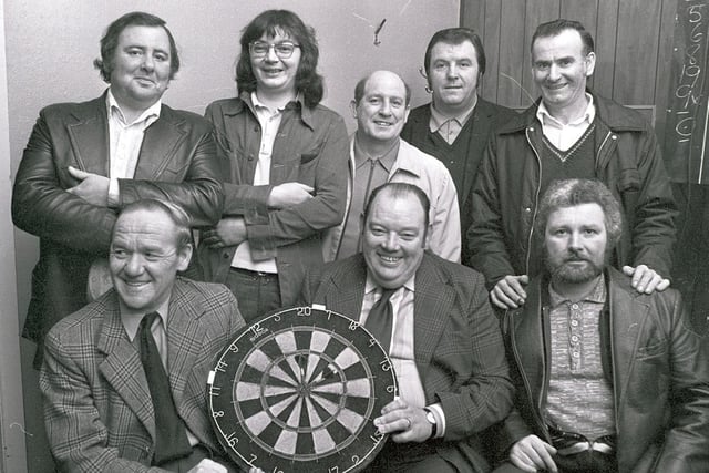 Retro 1978 - Wigan Athletic supporters darts team