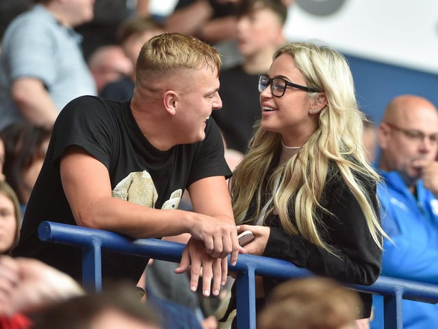 Latics fans at Bolton.
Pic: BP