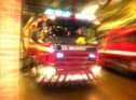 Firefighters from Wigan rushed to the M6 when the blaze broke out