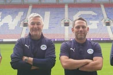 Rob Kelly, with Leam Richardson, after he joined the backroom staff in the summer of 2001