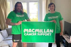 Craig and his son Bradley will take part in various challenges to raise funds for Macmillan Cancer Support
