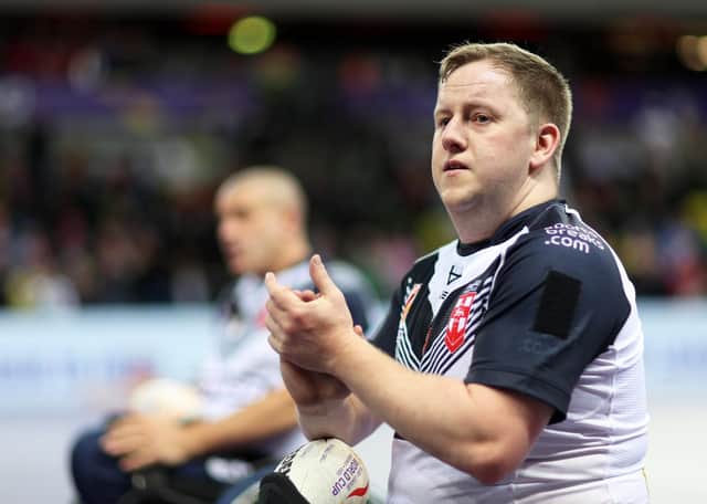 Adam Rigby hopes Wheelchair Rugby League will continue to grow (Photo by Alex Pantling/Getty Images)