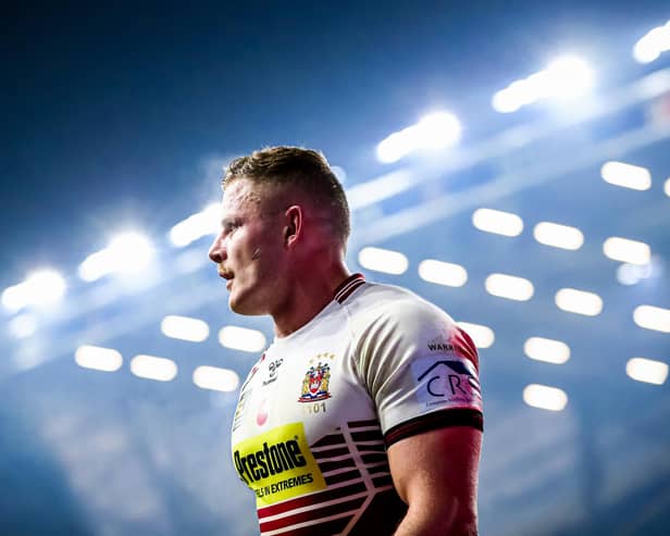 Ex-Wigan prop George Burgess appeared in court on Monday