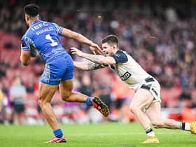 John Bateman was in action for Shaun Wane's side in their defeat to Samoa