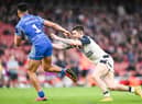 John Bateman was in action for Shaun Wane's side in their defeat to Samoa