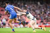 John Bateman was in action for Shaun Wane's side in their defeat to Samoa