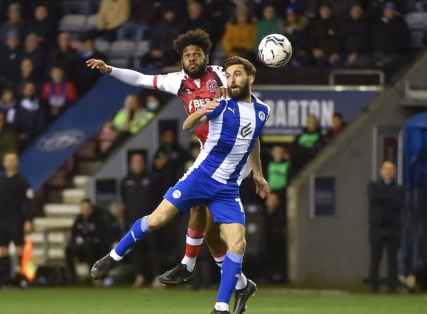 Graeme Shinnie in action against Fleetwood