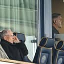Ryan Lowe watches from above at Shrewsbury