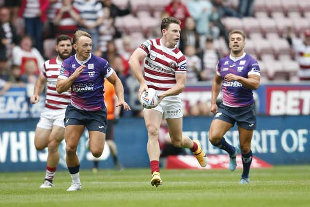 Wigan Warriors take on Wakefield on Sunday