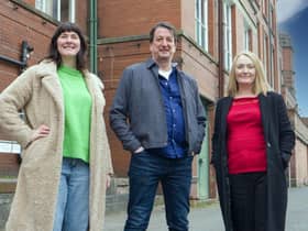 Left to right: Louise Fazackerley, Martin Green & Jo Platt.