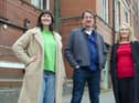 Left to right: Louise Fazackerley, Martin Green & Jo Platt.