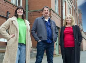 Left to right: Louise Fazackerley, Martin Green & Jo Platt.