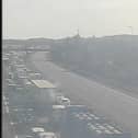 The M6 has been closed between junctions 27 at Standish and 28 for Leyland