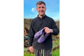 Harry Smith has donated his Challenge Cup Final boots to help raise funds for Joseph’s Goal
