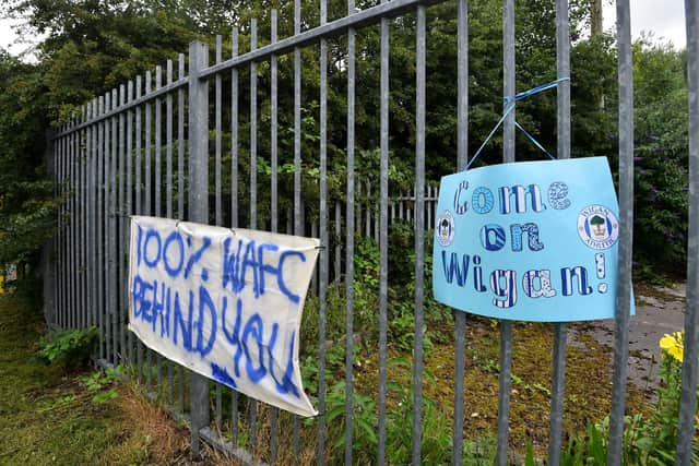 The Latics fanbase has issued a call to arms with the club now facing an eight-point deduction