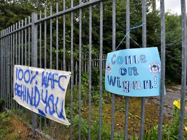 The Latics fanbase has issued a call to arms with the club now facing an eight-point deduction