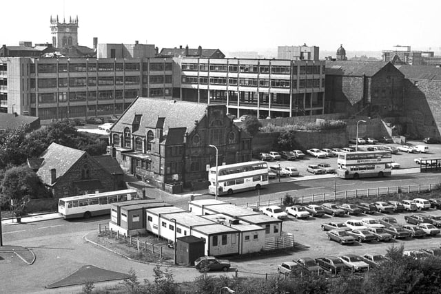 RETRO 1979 - A view of Station Road Wigan, taken from Scholes