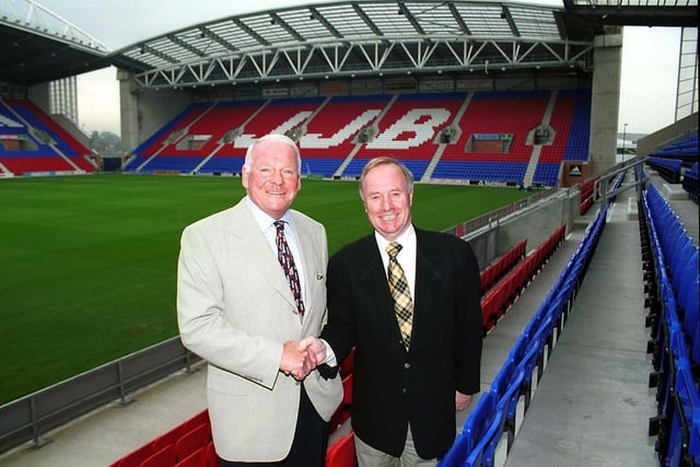 Maurice Lindsay returned to Wigan in 1999, the same year the club moved to the DW Stadium.