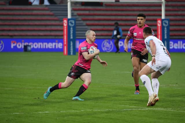 Liam Marshall is expecting a tough challenge from Castleford