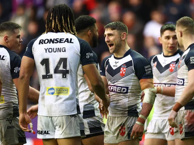 Tommy Makinson went over for five tries (Photo by Michael Steele/Getty Images)