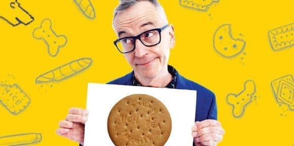John Hegley will return to Wigan on March 9 with his latest performance Biscuit of Destiny