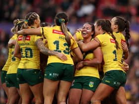 The Jillaroos have won the Women's Rugby League World Cup (Photo by Lewis Storey/Getty Images for RLWC)