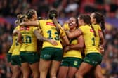 The Jillaroos have won the Women's Rugby League World Cup (Photo by Lewis Storey/Getty Images for RLWC)
