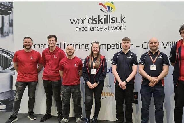 Abi Stansfield at WorldSkills UK