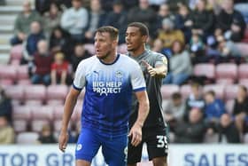 Charlie Wyke in action against Cardiff