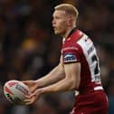 Zach Eckersley in action for Wigan Warriors in 2025.