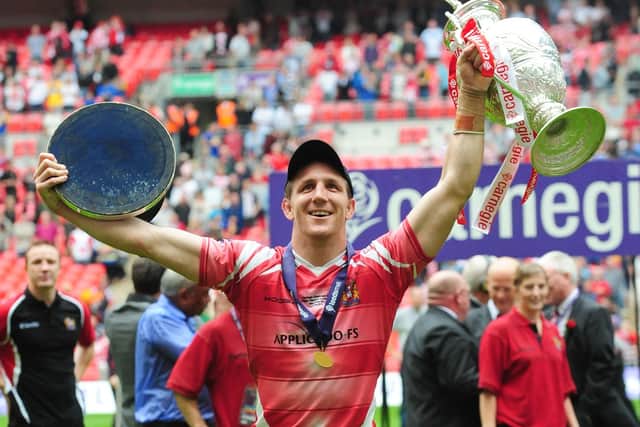 Ryan Hoffman played in the 2011 Challenge Cup final