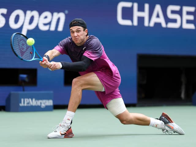 Jack Draper in action at the recent US Open