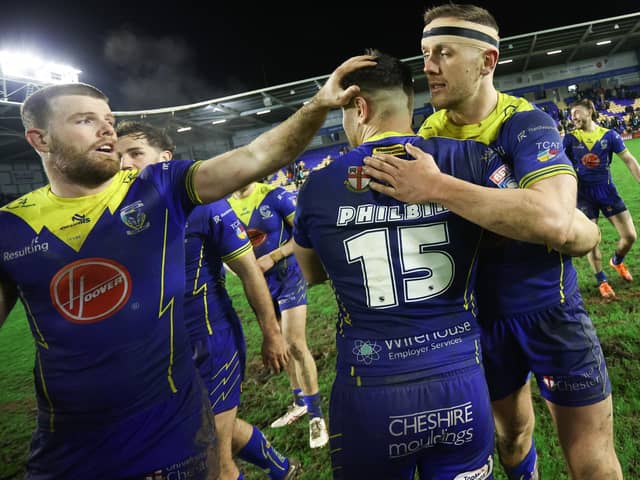Warrington Wolves prop forward Joe Philbin looks set to miss the Wembley Final against Wigan Warriors due to injury