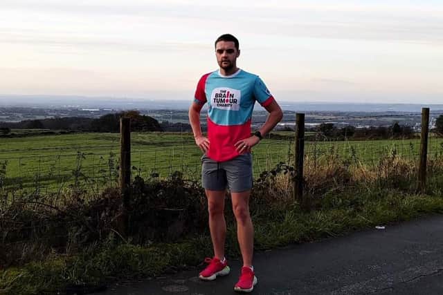 Jonathan Collier will run a 100km ultramarathon to raise money for the Brain Tumour Charity