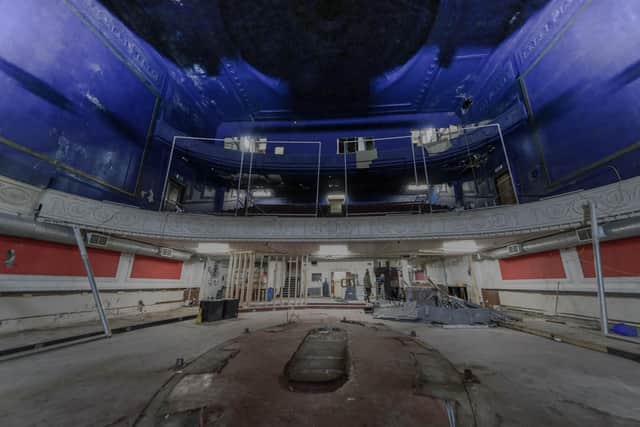 Inside the Royal Court Theatre. Photo by Mark Sixsmith