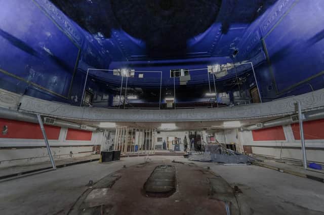 Inside the Royal Court Theatre. Photo by Mark Sixsmith