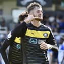 Joe Hugill will spend the rest of the season at Carlisle United