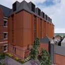 CGI of what the new Endoscopy unit extension could look at Wigan Infirmary