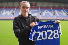 Thelo Aasgaard has extended his contract with Latics for a further five years