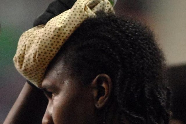 A painful bang on the head for Hugo Rodallega