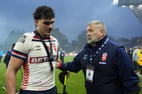 Herbie Farnworth was awarded player of the match following the 34-16 Test win in Leeds