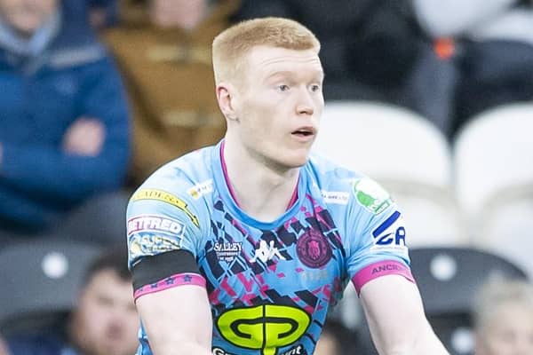 Zach Eckersley made his second senior appearance against London Broncos