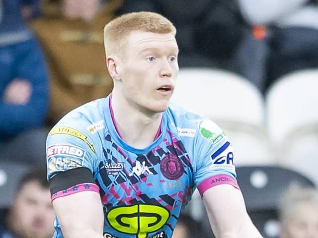 Zach Eckersley made his second senior appearance against London Broncos