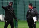Kolo Toure and Brendan Rodgers