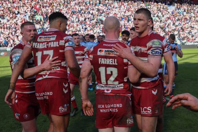 Wigan Warriors overcame St Helens in the Good Friday Derby