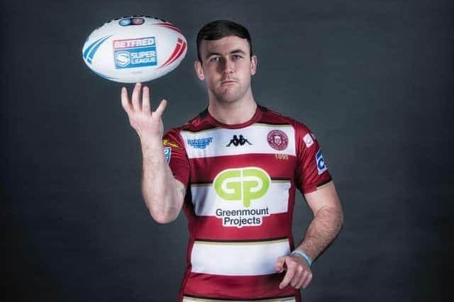 Wigan Warriors half-back Harry Smith