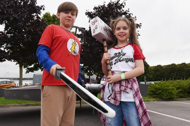 Children enjoyed Wigan Comic Con as much as adults