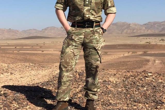 Dave Galloway, a 54-year-old army veteran take on toughest challenge yet
